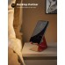 Lamicall Cell Phone Stand, Desk Phone Holder Cradle, Compatible with Phone 12 Mini 11 Pro Xs Max XR X 8 7 6 Plus SE, All Smartphones Charging Dock, Office Desktop Accessories - Silver