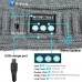 Wireless Bluetooth Beanie,Unisex Outdoor Sport Knit Hat with Stereo Speakers &amp; Microphone